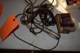 GILLETTE RAZORS AND BLADES AND VINTAGE MICROPHONE