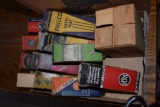 BOX OF VINTAGE USA ELECTRON TUBES,