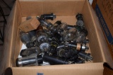 BOX OF VINTAGE USA ELECTRON TUBES,