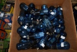 BOX OF VINTAGE USA ELECTRON TUBES,