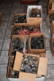 (6) BOXES OF VINTAGE USA ELECTRON TUBES,
