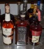 (6) BOTTLES OF ALCOHOL, BASIL HYDEN, REMUS, STRAIGHT EDGE, ETC.
