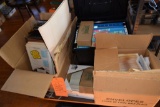 MISC. OFFICE SUPPLIES; FILE FOLDERS AND SHREDDER,