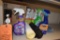ASSORTED CLEANING SUPPLIES (FULL AND PARTIAL) &