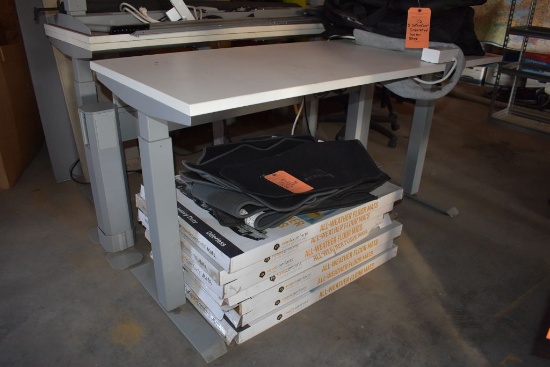ACTIVE WORK SURFACE ADJUSTABLE HEIGHT TABLE,