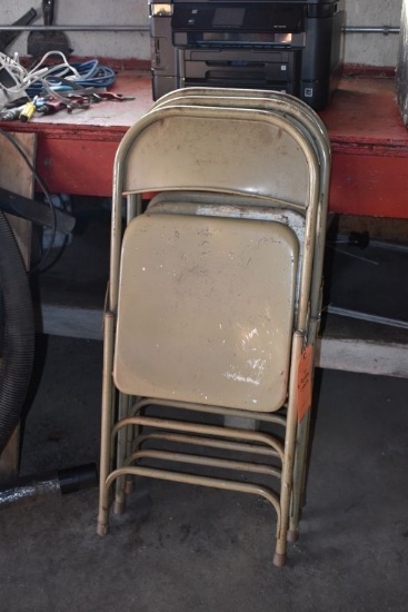 (3) FOLDING CHAIRS