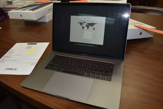(2018) APPLE 15" MACBOOK PRO, SPACE GRAY, TOUCHBAR,