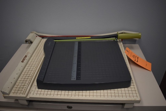 LARGE AND SMALL PAPER CUTTERS