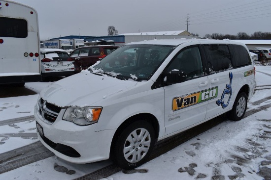 #45 (2016) DODGE CARAVAN, VIN 2C4RDGBG9GR259083,