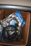 BOX WITH ASSORTMENT OF MALE TO FEMALE CABLE