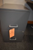 GRAY TWO DRAWER FILE CABINET, 18