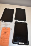 (3) SAMSUNG A7 LITE GALAXY TABLETS WITH (1) CHARGING