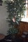 7' HIGH ARTIFICIAL PLANT IN WICKER BASKET WITH