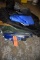 ASSORTED TARPS, TABLE CLOTHS, BAGS AND MISC.