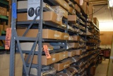 (8) 3' WIDE SHELVING UNITS WITH CONTENTS; PRIMARILY WHEELS