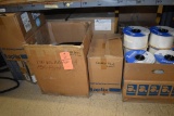 APPROX. 12 BOXES OF WEBBING, BAGS, VELCRO AND MISC.