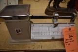 PELOUZE BEAM SCALE, 4 LB.