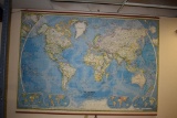 LARGE - THE WORLD NATIONAL GEOGRAPHIC MAP, 76