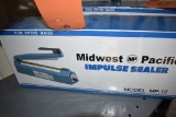 MIDWEST PACIFIC IMPULSE SEALER, NEW IN BOX