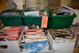 (2) BINS/BOXES OF MAGAZINES, MOSTLY TIME AND