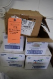 (5) BOXES OF PLASTIC FORKS, KNIFES AND SPOONS