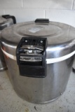 INTERTEK STAINLESS STEEL 50 CUP RICE WARMER,