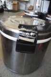 INTERTEK STAINLESS STEEL 50 CUP RICE WARMER,