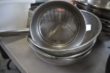 (4) STAINLESS STEEL STRAINERS