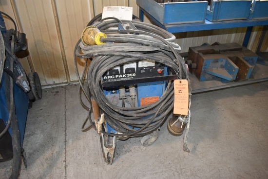 (1986) MILLER STICK WELDER, MODEL ARACPAK 350,