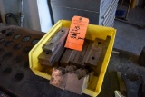 BIN OF ASSORTED VISE JAWS