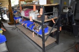 (1) SECTION OF HEAVY DUTY PALLET RACK TYPE SHELVING,