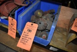 BIN OF FLAPPER WHEELS & MISC. SANDING/GRINDING WHEELS