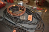 HEAVY DUTY EXTENSION CORDS-ONE HAS OUTLETS