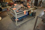 2 TIER METAL SHOP CART, 5' X 30