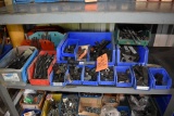 HUGE ASSORTMENT OF HOLD CLAMP DOWNS ON SHELF