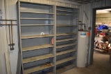 (2) METAL SHELVING UNITS, 38