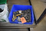 BALL VALVES & ASSORTED FITTINGS IN BIN