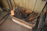 (1) BIN OF LARGE MORSE DRILL BITS, APPROX. 3