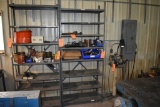 METAL SHELVING UNIT, APPROX. 36