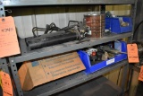 (2) SHELVES OF CONTENTS (BUCKLES, AIR DRYER MODULE,
