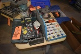 (2) METAL CONTAINERS W/ASSORTED TERMINALS & MISC. HARDWARE