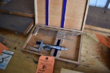 FOWLER MICROMETER SET IN WOOD BOX