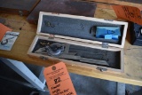 FOWLER ANGLE PROTRACTOR IN WOOD CASE