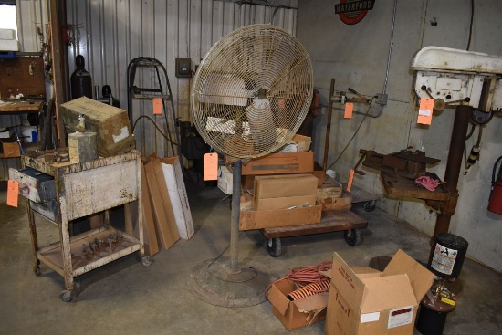 PATTON MODEL MACH-30 PEDESTAL SHOP FAN