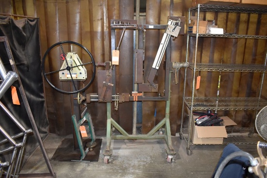 (CIRCA 1993) LETCH FRAME WELDING JIG,