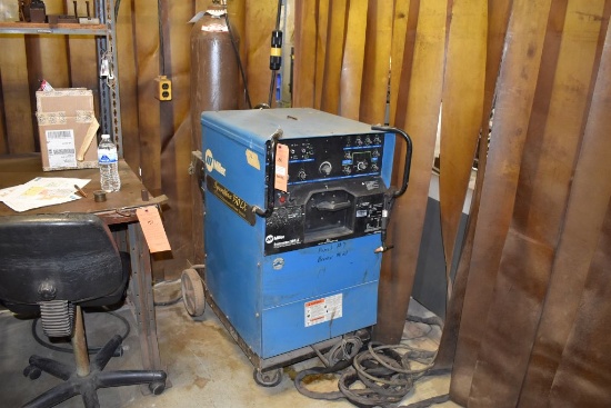(1999) MILLER TIG WELDER, MODEL SYNCROWAVE 350LX,