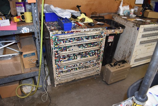 FIVE DRAWER TOOLING CABINET