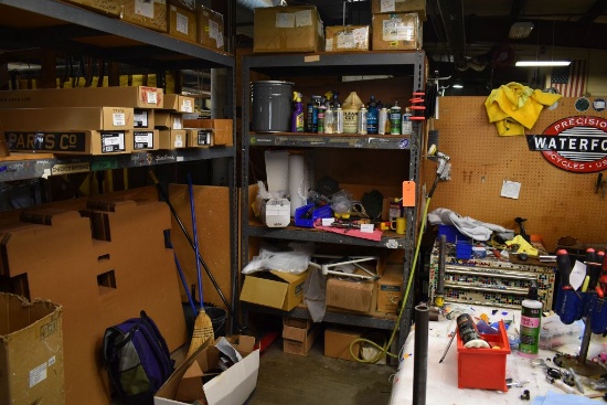 HEAVY DUTY METAL SHELVING UNIT