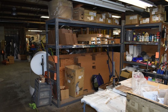 HEAVY DUTY METAL SHELVING UNIT