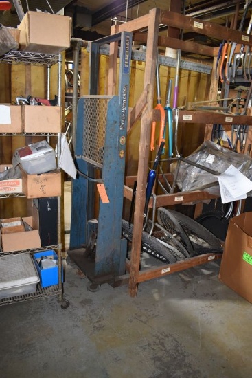 HERCULES HYDRAULIC LIFT, MODEL HI-168, S/N 51502